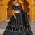 Navratri Garba Special Satin Silk Printed Lehenga Choli for Women with Matching Blouse and Dupatta Set