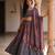 Navratri Garba Special Satin Silk Printed Lehenga Choli for Women with Matching Blouse and Dupatta Set
