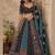 Navratri Garba Special Satin Silk Printed Lehenga Choli for Women with Matching Blouse and Dupatta Set