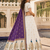 Cream Navratri Garba Special Cotton SemiStitched Lehenga choli
