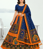 Navratri Garba Special Cotton  Lehenga choli