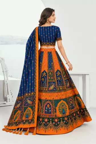 Navratri Garba Special Cotton  Lehenga choli
