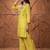 women's cotton blend embroidered kurta pant set