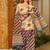 women's cotton blend printed farshi salwar suit with dupatta set