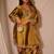 women's silk embroidered farshi salwar suit with dupatta set