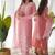 women's silk blend embroidered kurta pant with dupatta set