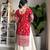 women's chanderi silk embroidered kurta palazzo with dupatta set