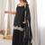 women's shimmer silk embroidered kurta palazzo with dupatta set