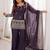 women's crunchy silk embroidered kurta palazzo with dupatta set