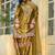 women's silk embroidered farshi salwar suit with dupatta set