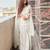 women's georgette embroidered kurta sharara with dupatta set