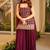 women's silk embroidered kurta palazzo with dupatta set