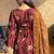 women's shimmer silk embroidered farshi salwar suit with dupatta set