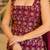 women's silk embroidered kurta palazzo with dupatta set