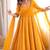 women's chanderi woven butta motiff anarkali kurta pant with dupatta set