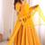 women's chanderi woven butta motiff anarkali kurta pant with dupatta set