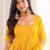 women's chanderi woven butta motiff anarkali kurta pant with dupatta set