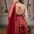 women's chanderi woven butta motiff anarkali kurta pant with dupatta set