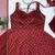 women's chanderi woven butta motiff anarkali kurta pant with dupatta set