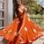 women's shimmer silk embroidered anarkali kurta palazzo with dupatta set