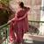 women's shimmer silk mirror embroidered salwar suit with dupatta set