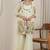 women's silk embroidered kurta palazzo set