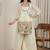 women's silk embroidered kurta palazzo set