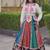 Designer Cotton Printed Lehenga Choli with Real Mirror Gota Lace & Kutchi Gamthi Work - full stitched free size 