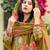 women's silk embroidered farshi salwar suit with dupatta set