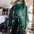 women's georgette printed kurta sharara with dupatta set