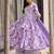 women's cotton blend printed anarkali kurta palazzo with dupatta set