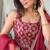 women's chanderi woven motiff anarkali kurta pant with dupatta set