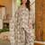 women's cotton blend printed farshi salwar suit with dupatta set