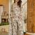 women's cotton blend printed farshi salwar suit with dupatta set