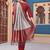women's art silk woven butta motiff kurta pant with dupatta set
