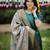 women's art silk woven butta motiff kurta pant with dupatta set