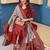 women's art silk woven butta motiff kurta pant with dupatta set