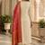 women's art silk embroidered kurta pant with banarasi dupatta set
