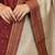 women's art silk woven butta motiff kurta pant with dupatta set