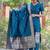 women's art silk woven butta motiff kurta pant with dupatta set