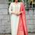 women's art silk embroidered kurta pant with banarasi dupatta set
