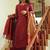women's art silk woven butta motiff kurta pant with dupatta set