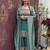 women's shimmer silk embroidered kurta palazzo with dupatta set