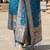 women's art silk woven butta motiff kurta pant with dupatta set