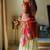women's shimmer silk embroidered kurta sharara with dupatta set