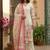 women's cotton blend embroidered kurta pant with dupatta set