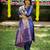 women's art silk woven butta motiff kurta pant with dupatta set