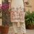 women's cotton blend embroidered kurta pant with dupatta set