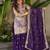 women's shimmer silk embroidered kurta sharara with dupatta set