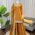 women's silk embroidered kurta palazzo dupatta set